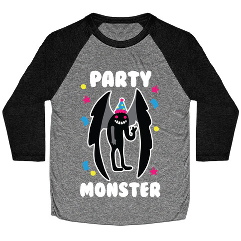 Party Monster : Mothman Baseball Tee