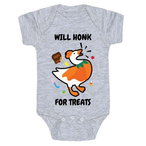 Will Honk for Treats Baby One-Piece