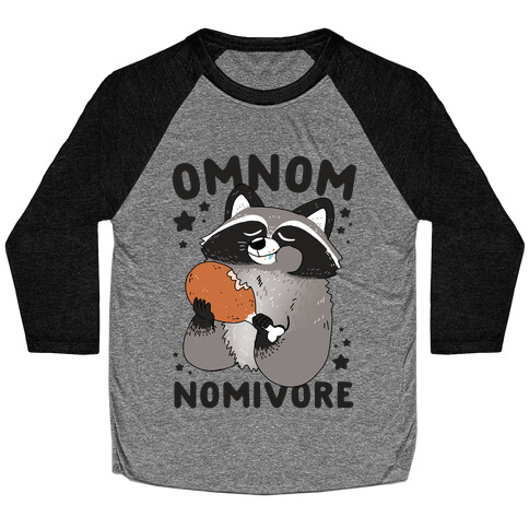 Omnomnomivore Baseball Tee