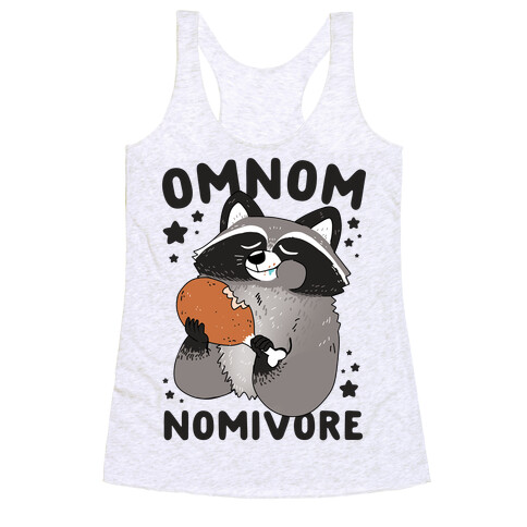 Omnomnomivore Racerback Tank Top