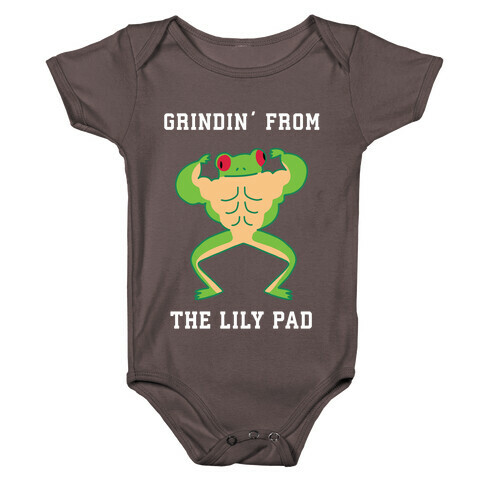 Grindin' from the Lily Pad Baby One-Piece
