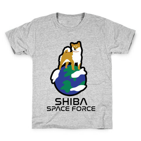 Shiba Space Force Kids T-Shirt