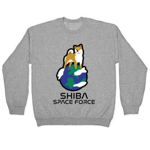 Shiba Space Force Pullover