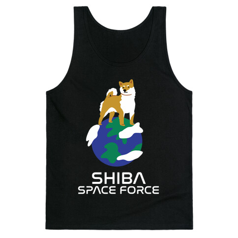 Shiba Space Force Tank Top