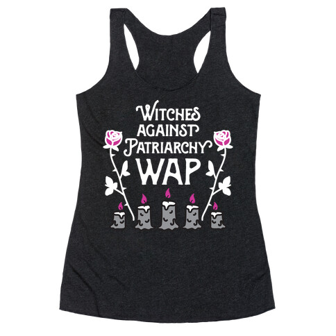 Witches Against Patriarchy WAP Racerback Tank Top