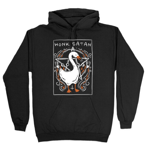 Honk Satan Goose Hooded Sweatshirt