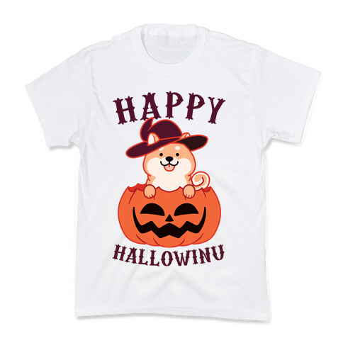 Happy Hallowinu Kids T-Shirt