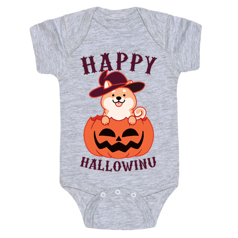 Happy Hallowinu Baby One-Piece