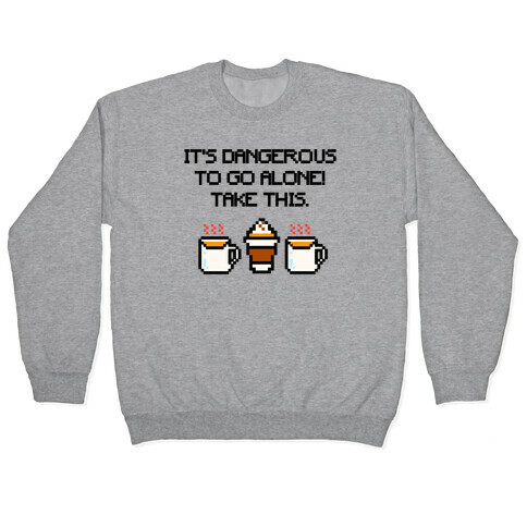 It's Dangerous To Go Alone Take This Pumpkin Parody Pullover