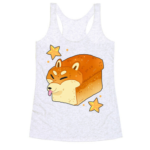 Shiba Inu Loaf Racerback Tank Top