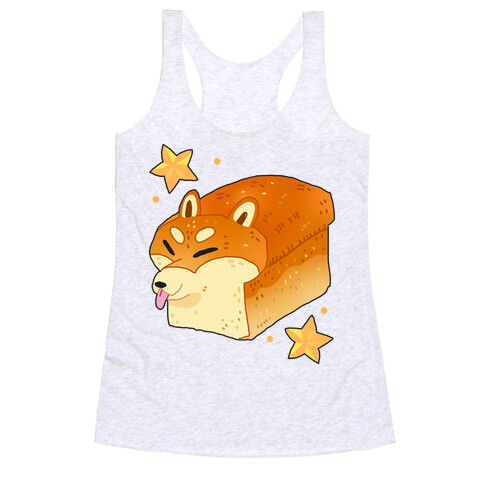 Shiba Inu Loaf Racerback Tank Top