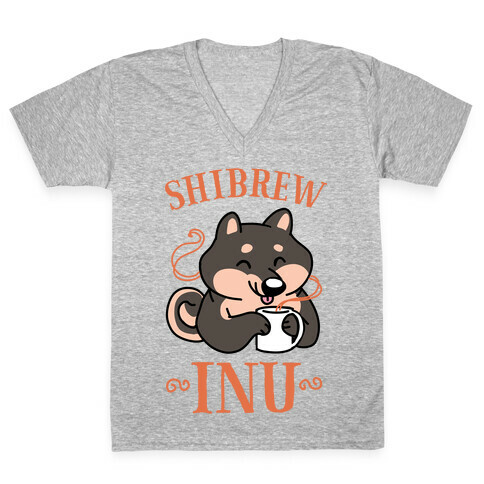 Shibrew Inu V-Neck Tee Shirt
