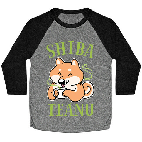 Shiba Teanu Baseball Tee