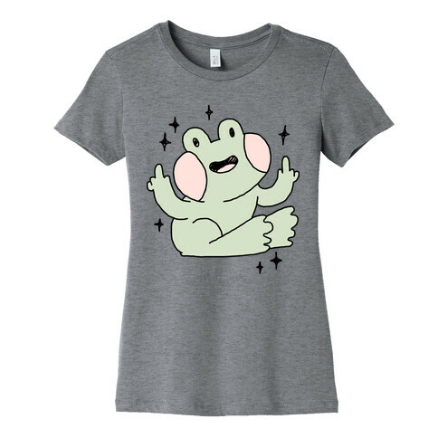 Flicky Frog  Womens T-Shirt