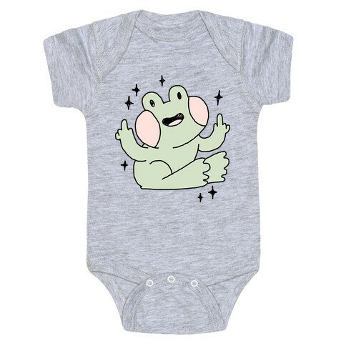 Flicky Frog  Baby One-Piece