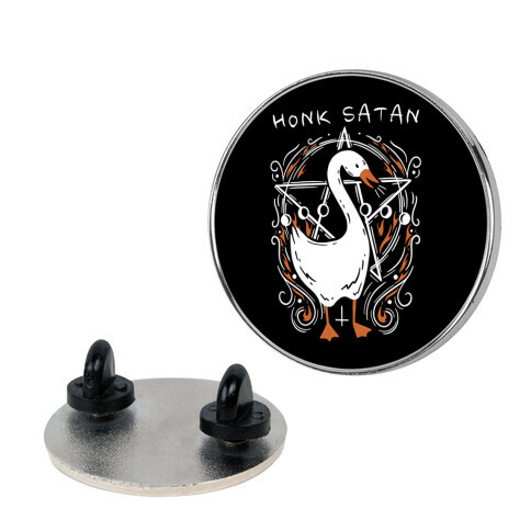 Honk Satan Goose Pin