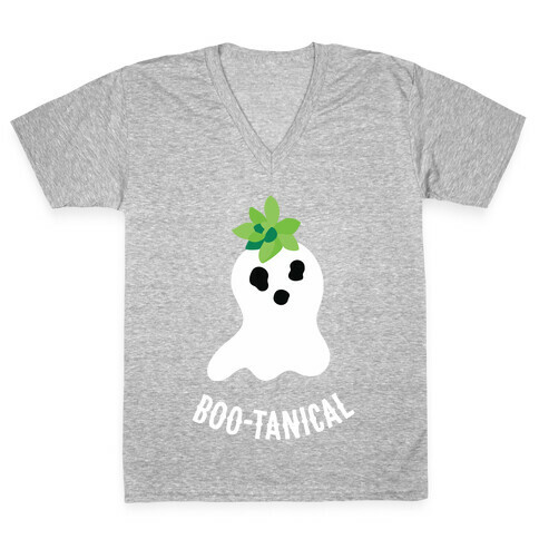 Boo-Tanical V-Neck Tee Shirt