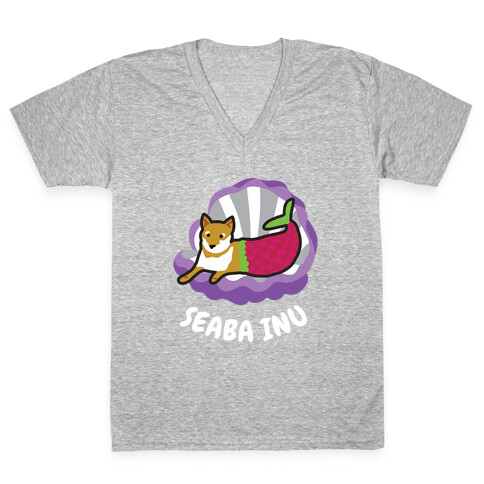 Seaba Inu V-Neck Tee Shirt