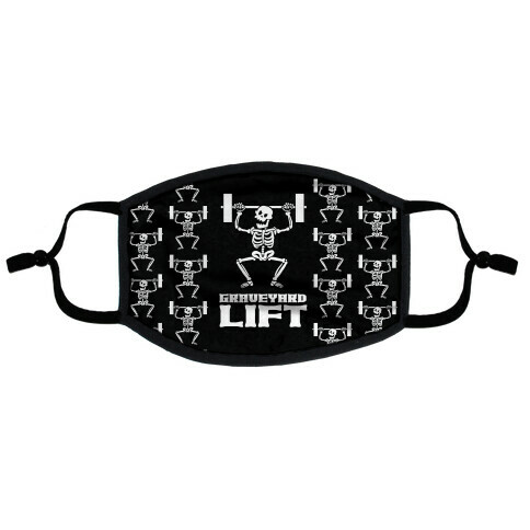 Graveyard Lift Flat Face Mask