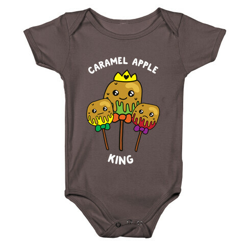 Caramel Apple King Baby One-Piece