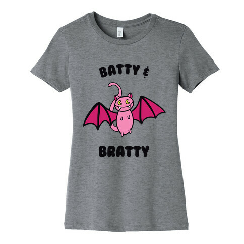 Batty & Bratty Womens T-Shirt