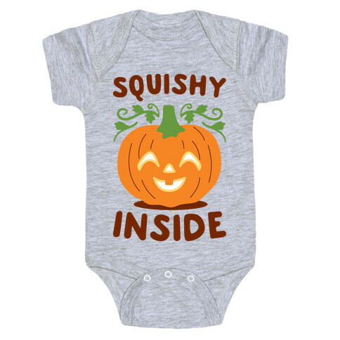 Squishy Inside Pumpkin Baby One-Piece