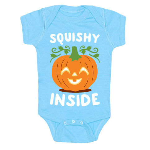 Squishy Inside Pumpkin Baby One-Piece