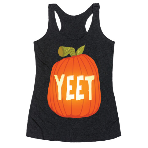 Yeet Pumpkin Racerback Tank Top