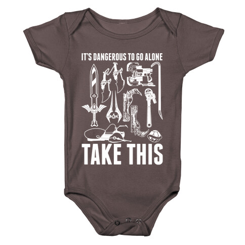 It's Dangerous to Go Alone Take This Baby One-Piece
