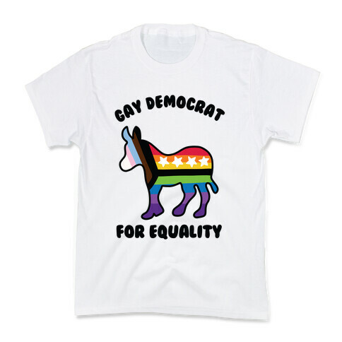 Gay Democrat Kids T-Shirt