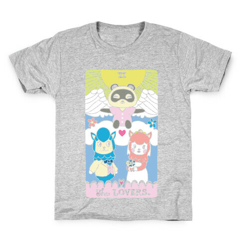 The Alpaca Lovers Tarot Kids T-Shirt