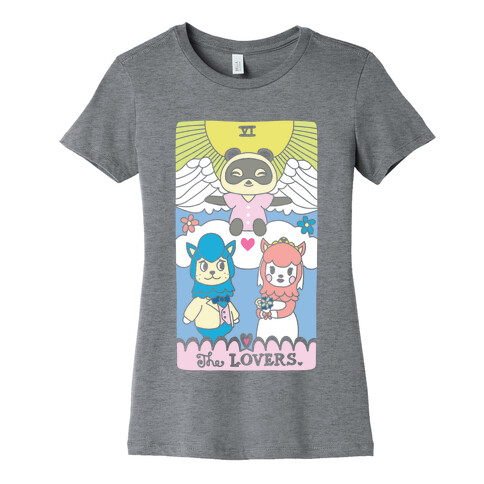 The Alpaca Lovers Tarot Womens T-Shirt