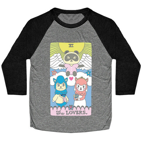 The Alpaca Lovers Tarot Baseball Tee