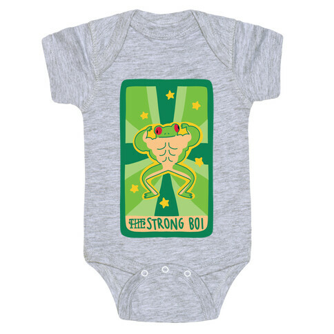 The Strong Boi Tarot Baby One-Piece