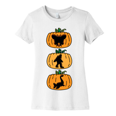 Cryptid Carvings  Womens T-Shirt