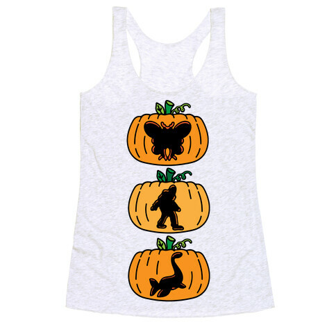 Cryptid Carvings  Racerback Tank Top