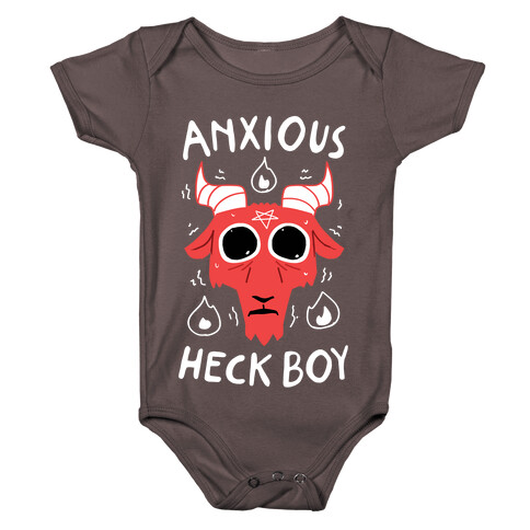 Anxious Heck Boy Baby One-Piece