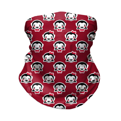 Lil Vamps Pattern Neck Gaiter