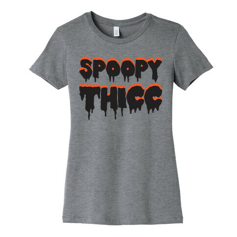 Spoopy Thicc Womens T-Shirt