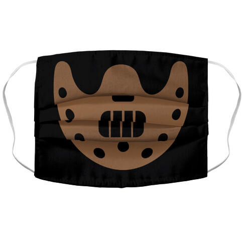 Cannibal Villain Mask Parody Accordion Face Mask