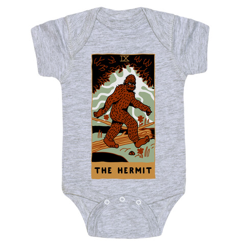 The Hermit (Bigfoot) Baby One-Piece