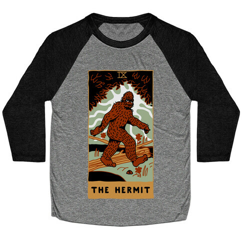 The Hermit (Bigfoot) Baseball Tee