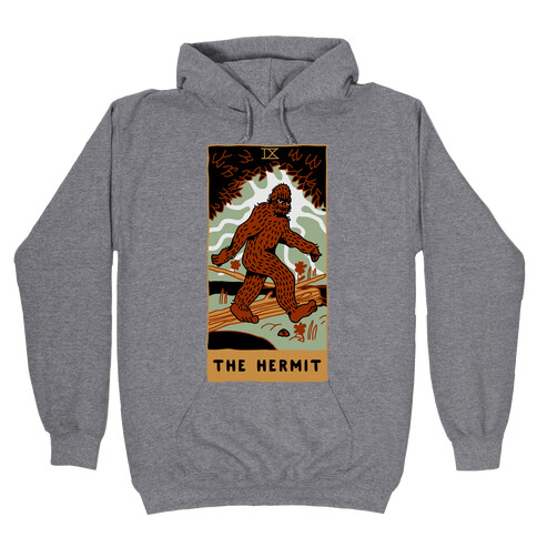 The Hermit (Bigfoot) Hooded Sweatshirt