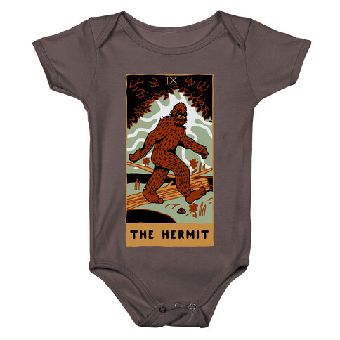 The Hermit (Bigfoot) Baby One-Piece