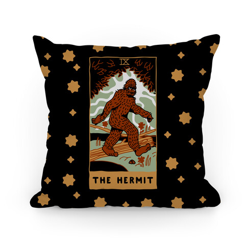 The Hermit (Bigfoot) Pillow