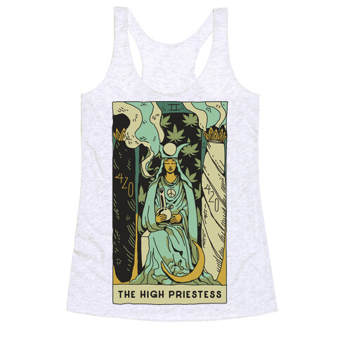 The High Priestess  Racerback Tank Top