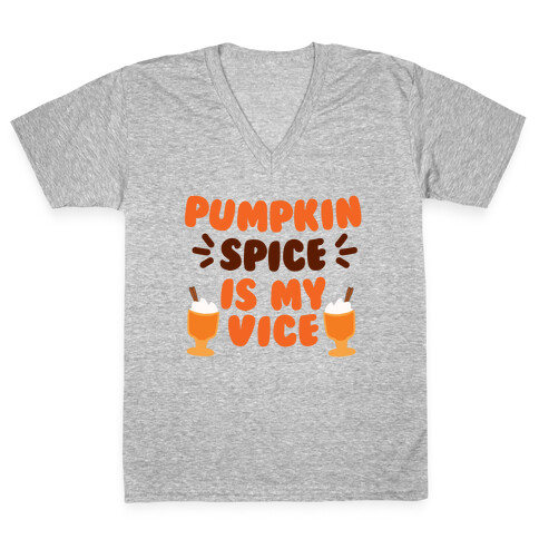 Pumpkin Spice is my Vice V-Neck Tee Shirt