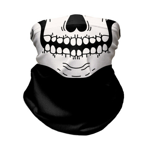 Skeleton Mouth Neck Gaiter