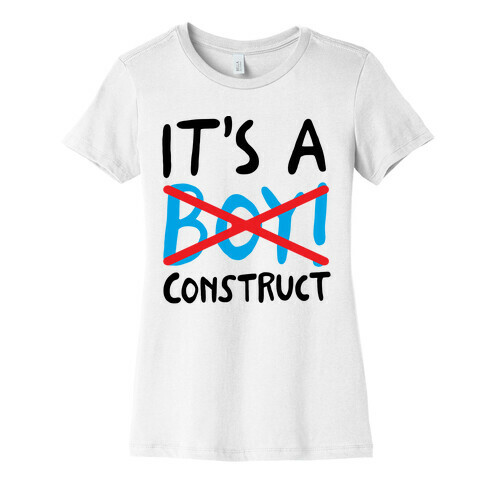 It's A Construct Boy Parody Womens T-Shirt