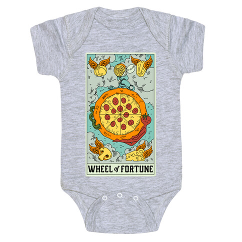 Wheel Of Fortune Pizza Baby One-Piece